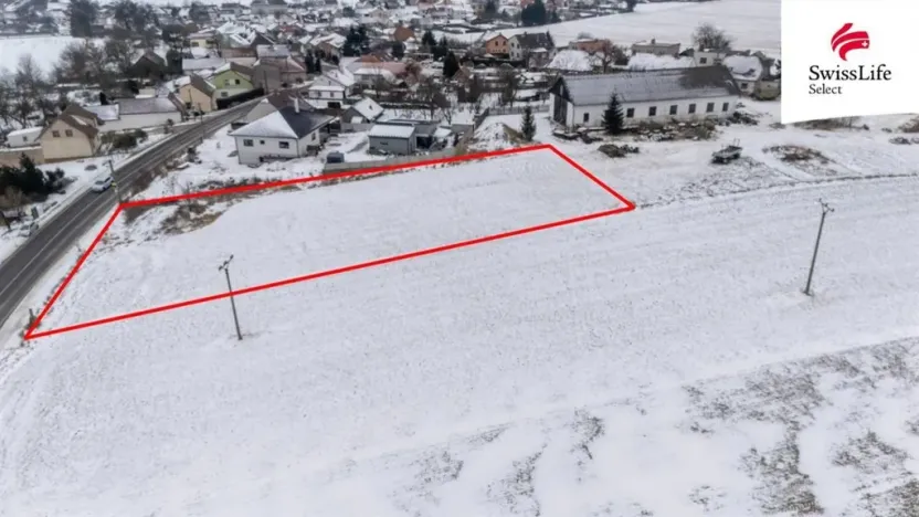 Prodej komerčního pozemku, Hodice, 2000 m2