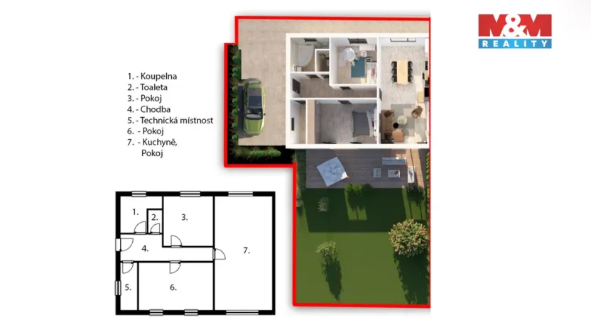 Prodej bytu 3+kk, Úvaly, 5. května, 87 m2