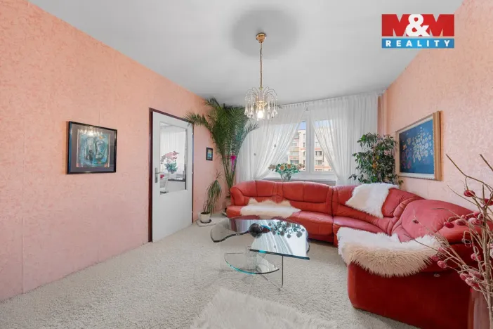 Prodej bytu 3+1, Ústí nad Labem - Mojžíř, Peškova, 66 m2