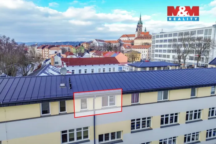 Pronájem bytu 1+kk, Klatovy - Klatovy IV, Tyršova, 31 m2