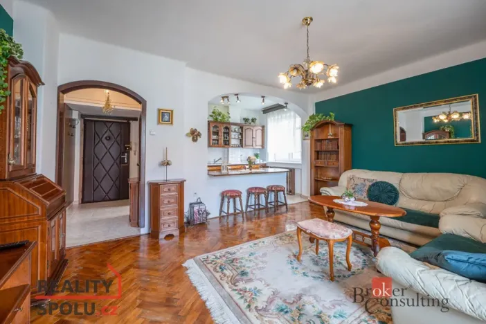 Pronájem bytu 3+kk, Praha - Vršovice, Vršovická, 70 m2