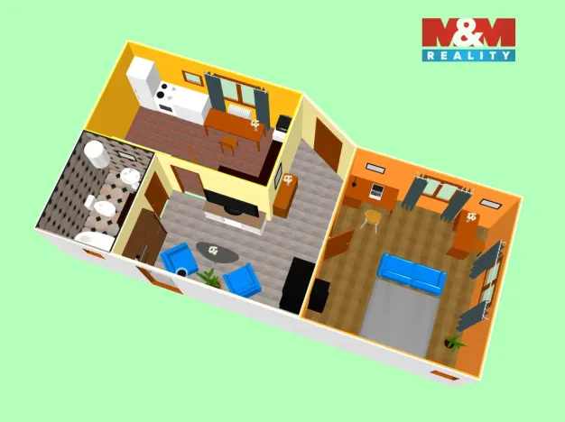 Prodej rodinného domu, Červené Pečky - Bojiště, 52 m2