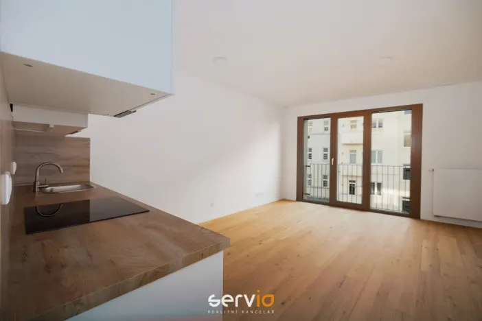 Pronájem bytu 1+kk, Brno, Bratislavská, 36 m2