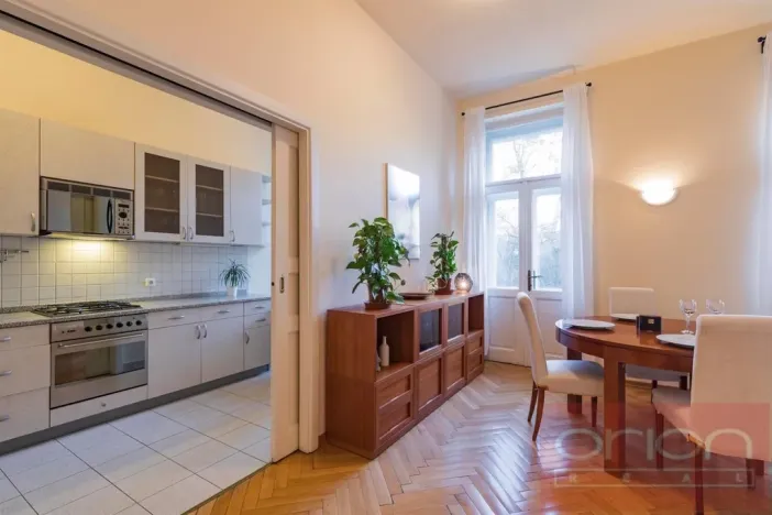 Pronájem bytu 3+1, Praha - Vinohrady, Polská, 105 m2