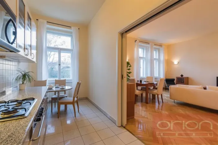 Pronájem bytu 3+1, Praha - Vinohrady, Polská, 105 m2