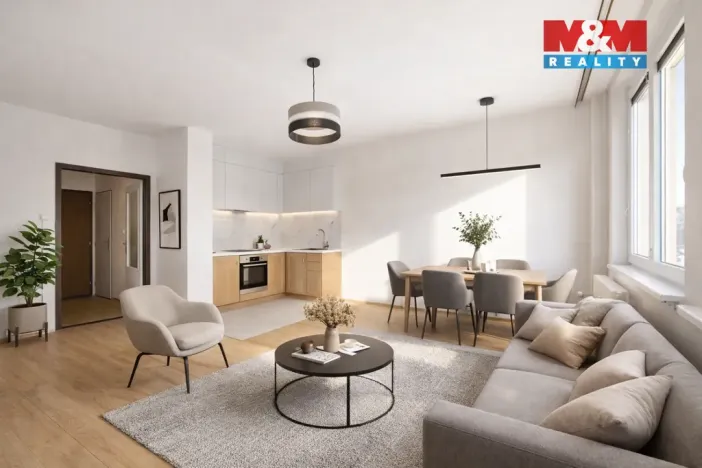 Prodej bytu 2+kk, Praha, Voskovcova, 42 m2