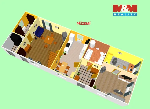 Prodej rodinného domu, Dolní Pohleď, 210 m2