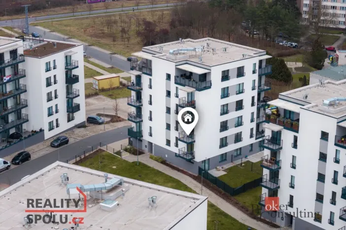 Pronájem bytu 1+kk, Plzeň - Skvrňany, Františka Kováříka, 41 m2