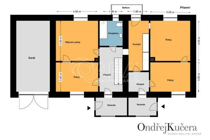 Prodej rodinného domu, Kosoř, Dolejší, 250 m2