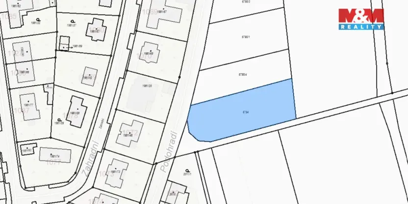 Prodej pozemku pro bydlení, Nivnice, 1831 m2