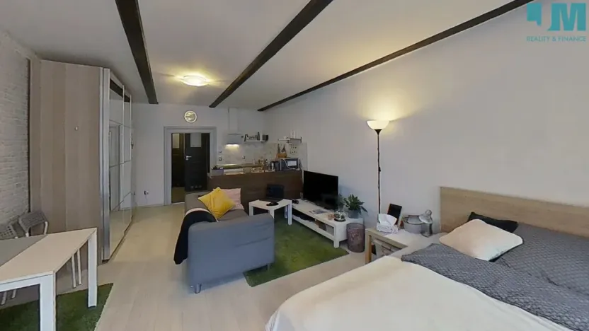 Pronájem bytu 1+kk, Jihlava, Husova, 46 m2