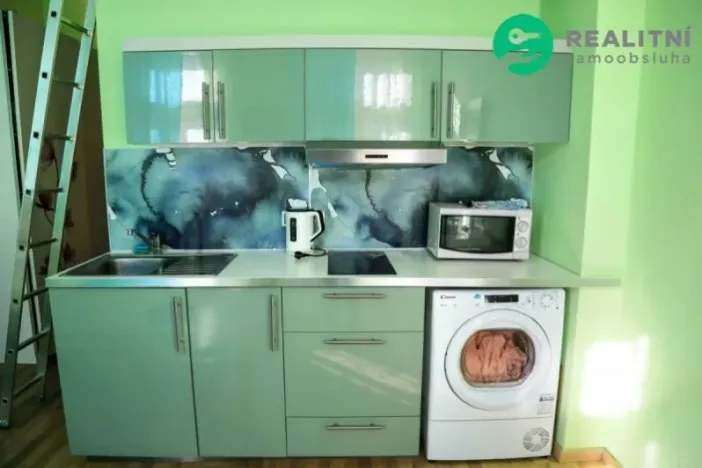 Pronájem bytu 1+kk, Praha - Žižkov, Hartigova, 26 m2