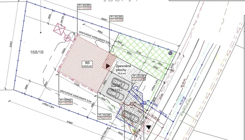 Prodej pozemku pro bydlení, Vysoký Újezd, Na Borech, 804 m2