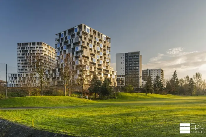 Pronájem bytu 2+kk, Praha - Modřany, Mezi vodami, 58 m2