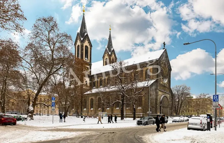 Pronájem bytu 1+kk, Praha - Karlín, Křižíkova, 32 m2