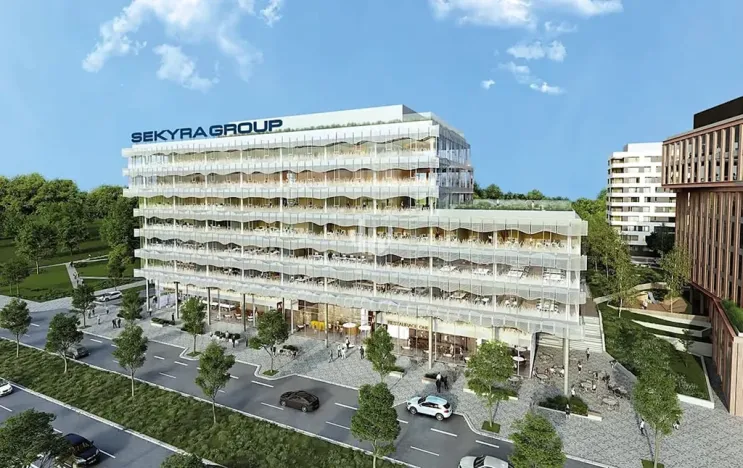 Pronájem kanceláře, Praha - Karlín, Rohanské nábřeží, 1000 m2