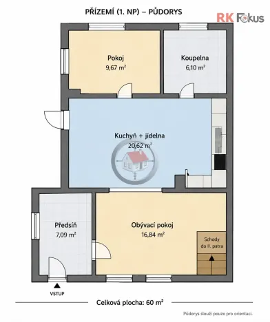 Prodej rodinného domu, Třebíč - Nové Dvory, Zdislavina, 89 m2