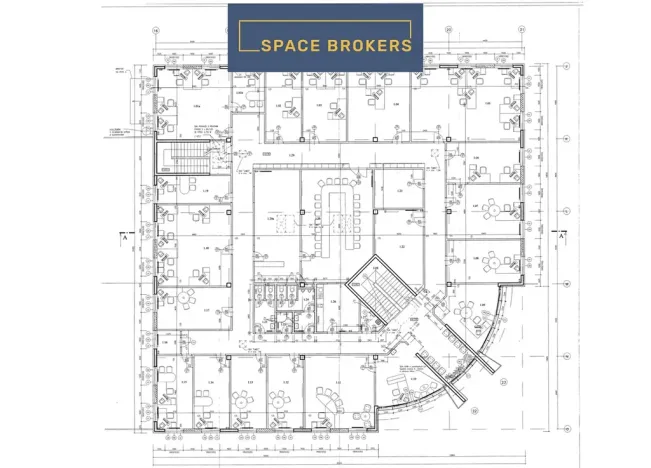 Pronájem kanceláře, Praha, 2228 m2