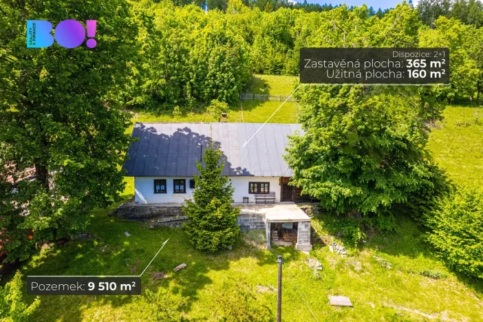 Prodej chalupy, Milíkov, 159 m2