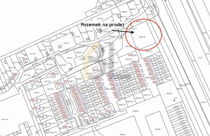 Prodej pozemku pro bydlení, Hodonín, Heřmánková, 2015 m2