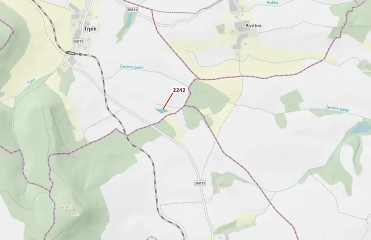 Dražba lesa, Trpík, 3972 m2