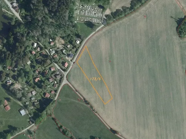 Dražba pole, Boňkov, 3466 m2