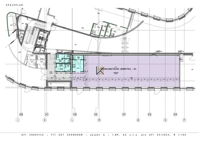Pronájem obchodního prostoru, Praha, Kladenská, 188 m2