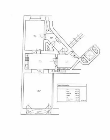 Pronájem kanceláře, Praha - Staré Město, Martinská, 76 m2