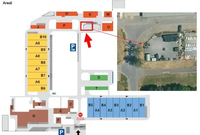 Pronájem komerčního pozemku, Praha - Horní Počernice, Ve žlíbku, 540 m2