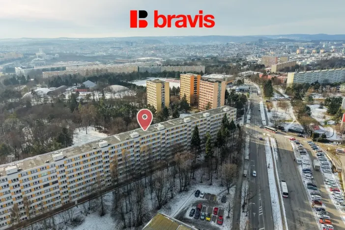 Prodej bytu 2+1, Brno - Lesná, Haškova, 63 m2