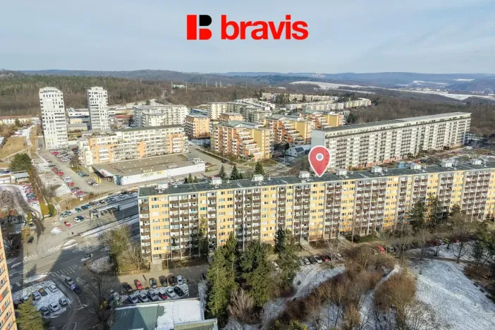 Prodej bytu 2+1, Brno - Lesná, Haškova, 58 m2