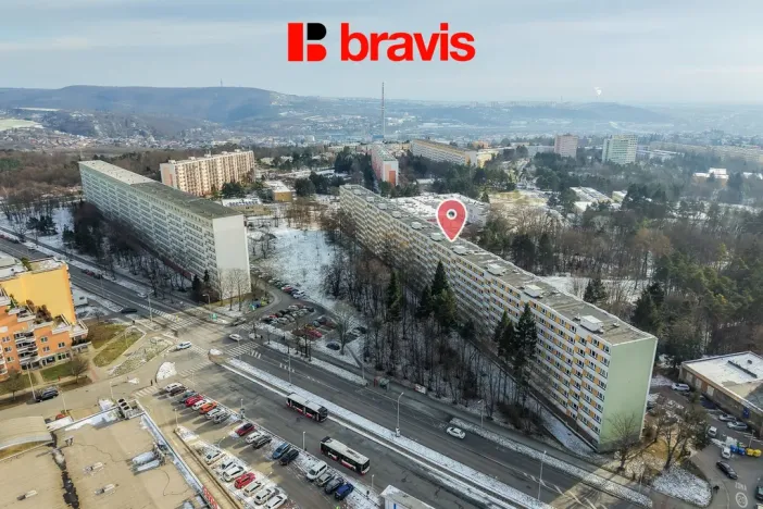 Prodej bytu 2+1, Brno - Lesná, Haškova, 58 m2