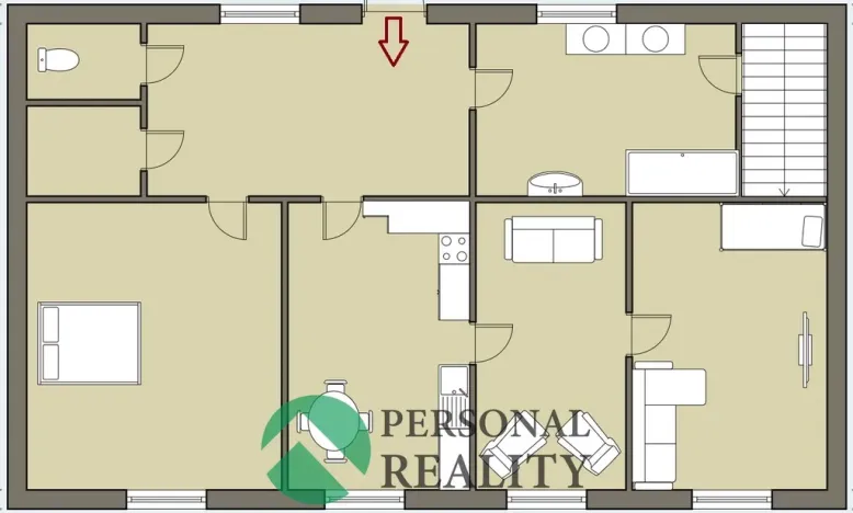 Prodej rodinného domu, Lašovice, 100 m2