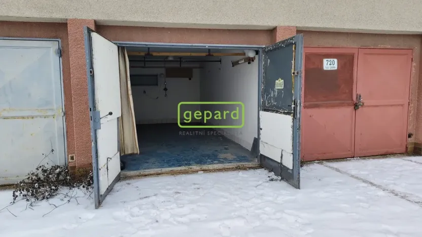 Prodej garáže, Brno - Lesná, 17 m2