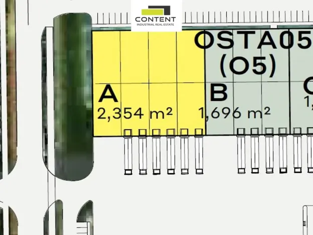 Pronájem skladu, Ostrava - Hrabová, Podnikatelská, 2354 m2