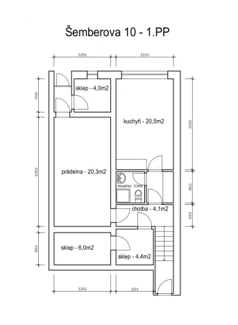 Prodej rodinného domu, Brno - Bystrc, Šemberova, 320 m2