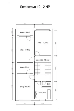 Prodej rodinného domu, Brno - Bystrc, Šemberova, 320 m2