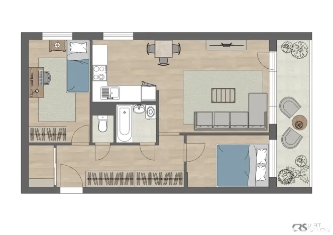 Prodej bytu 3+kk, Zdice, Velizská, 64 m2