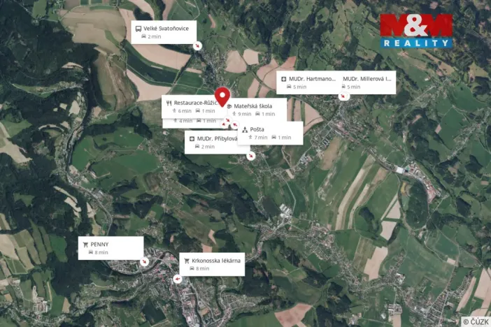 Prodej chalupy, Velké Svatoňovice, 350 m2