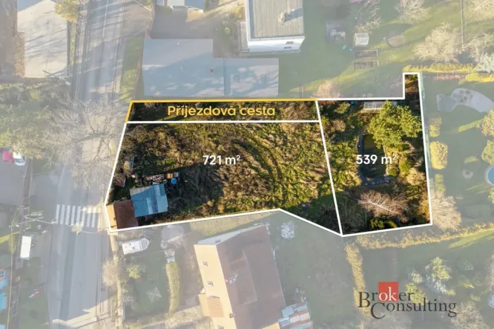 Prodej pozemku pro bydlení, Psáry - Dolní Jirčany, Pražská, 1402 m2