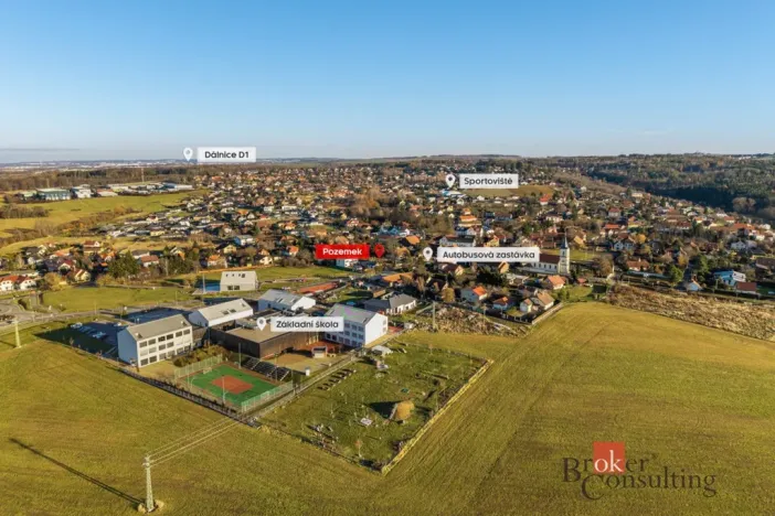 Prodej pozemku pro bydlení, Psáry - Dolní Jirčany, Pražská, 1402 m2