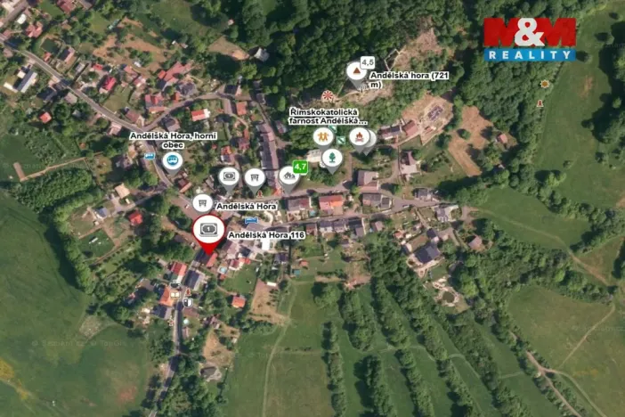 Prodej rodinného domu, Andělská Hora, 518 m2