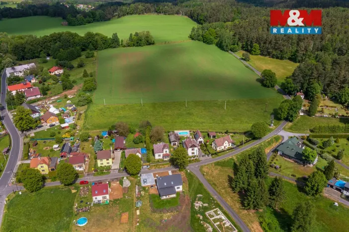 Prodej pozemku pro bydlení, Huntířov - Stará Oleška, 3900 m2