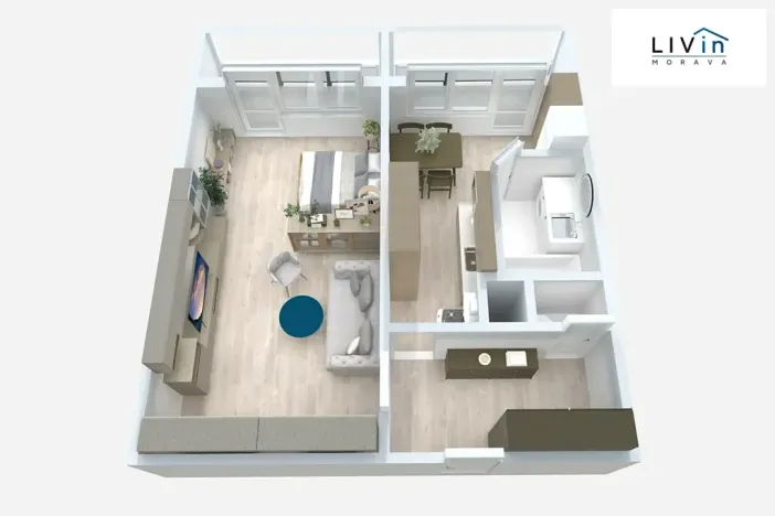 Prodej bytu 1+1, Olomouc, Pionýrská, 45 m2