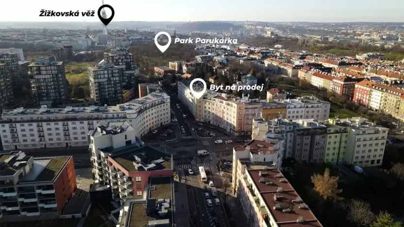 Prodej bytu 2+kk, Praha - Žižkov, Malešická, 46 m2
