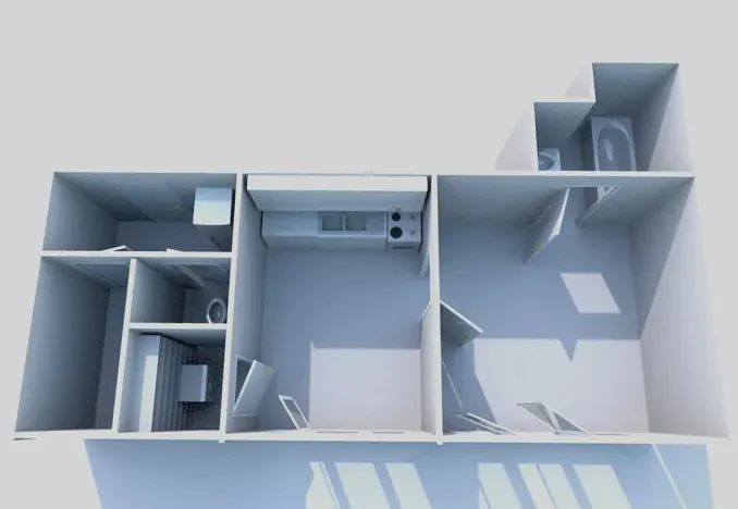 Pronájem bytu 1+1, Praha - Vršovice, Madridská, 38 m2