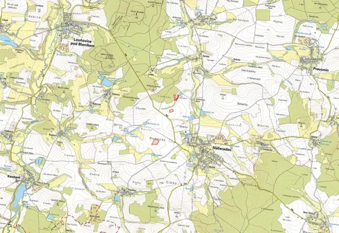 Prodej pole, Načeradec, 21681 m2