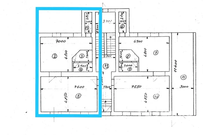 Pronájem kanceláře, Ostrava, Janáčkova, 72 m2