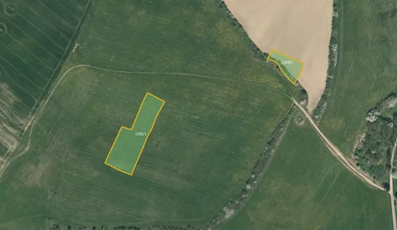 Prodej pole, Jistebnice, 5420 m2