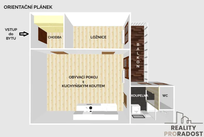 Pronájem bytu 2+kk, Olomouc, Dolní náměstí, 52 m2